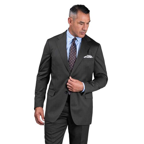 Rembrandt Cyprus Olive Green Twill Suit Jacket